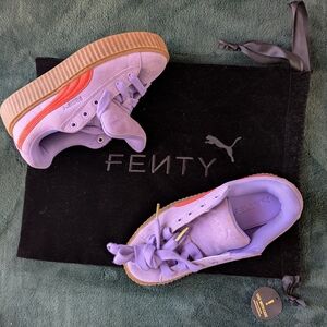 Fenty Beauty Women's Purple Platform Sneakers